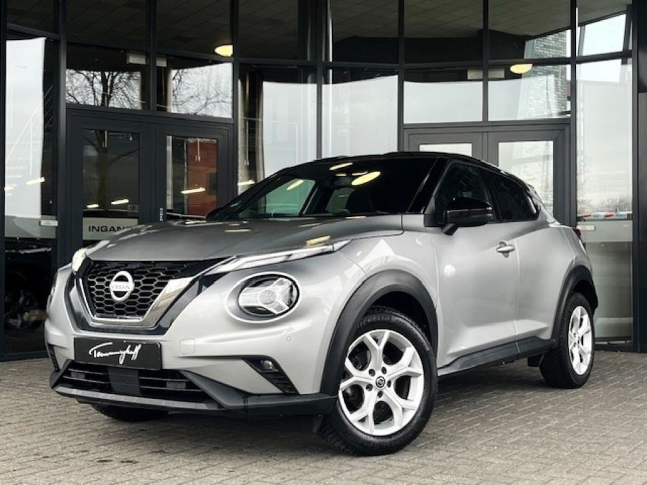 Nissan Juke - 1.0 DIG-T - NAVI - CAMERA - AFN. TREKHAAK - AutoWereld.nl