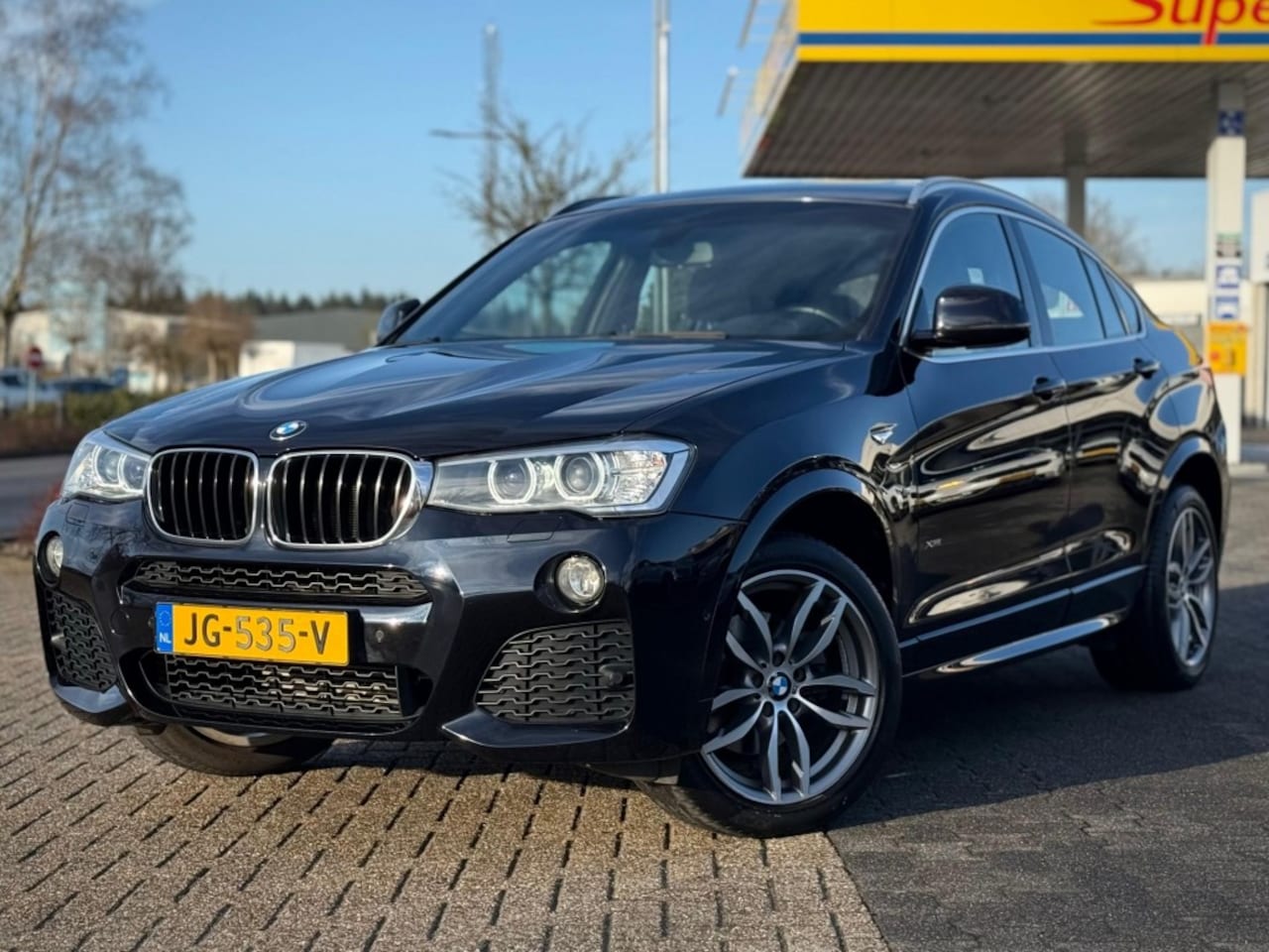 BMW X4 - 2.0 X-DRIVE A/T HIGH-EXE M-SPORT SCHUIFDAK CAMERA LEER - AutoWereld.nl