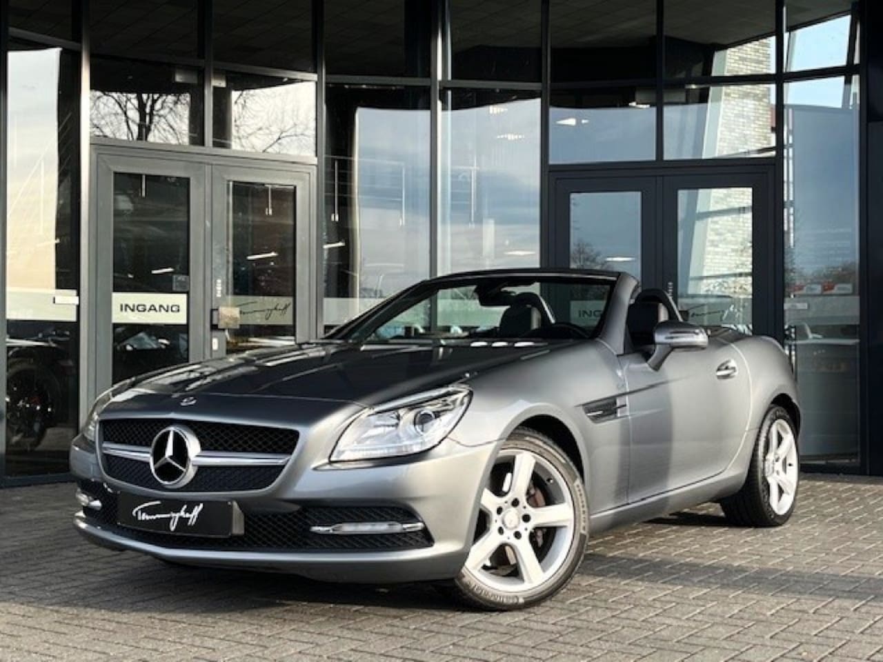 Mercedes-Benz SLK-klasse - 250 AUT. 204PK LEDER - AIRSCARF - STOELVERW. - 17 INCH - AutoWereld.nl