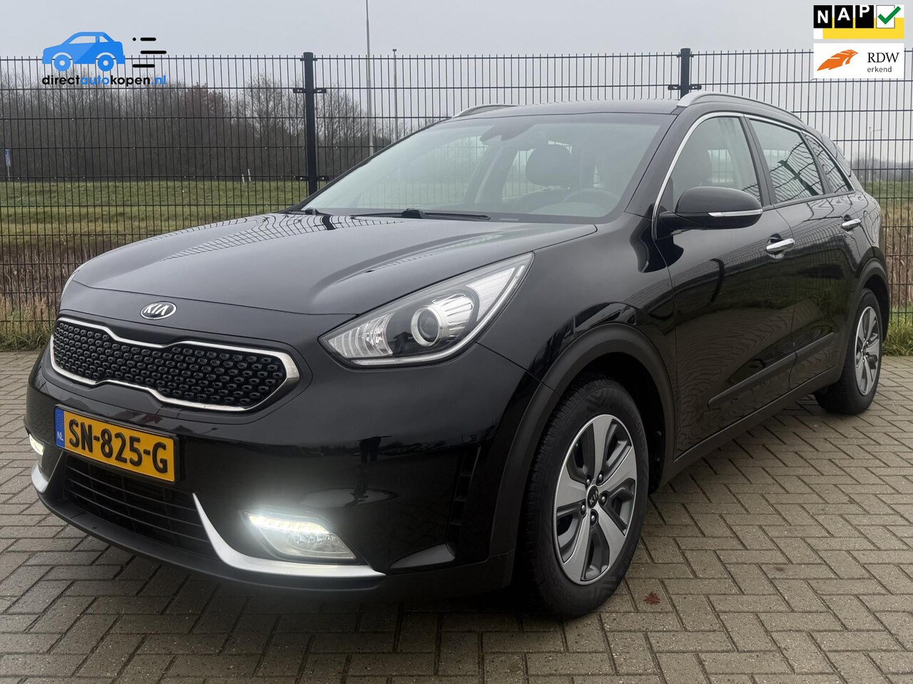 Kia Niro - 1.6 GDi Hybrid DynamicLine |Camera | PDC | Carplay | Cruise Control - AutoWereld.nl