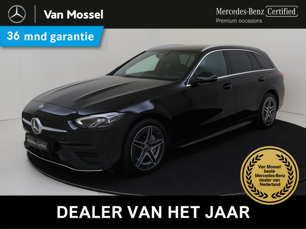 Mercedes-Benz C-klasse Estate - 300 e AMG Line DISTRONIC / High-performance Led / CarPlay - AutoWereld.nl