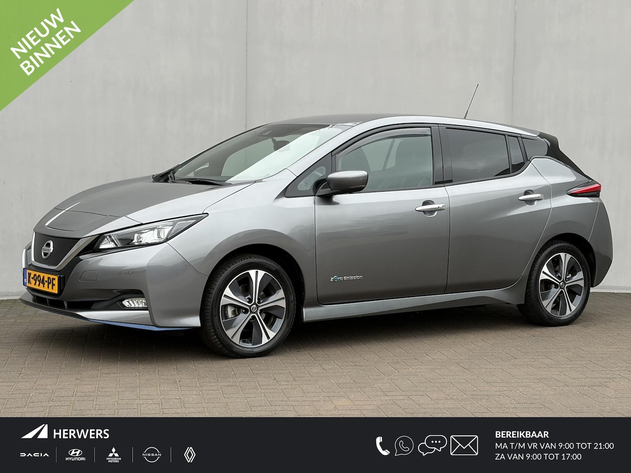 Nissan LEAF - e+ Tekna 62 kWh / Adaptieve cruise control / 360 Graden camera / 100% onderhouden/  Stoelv - AutoWereld.nl