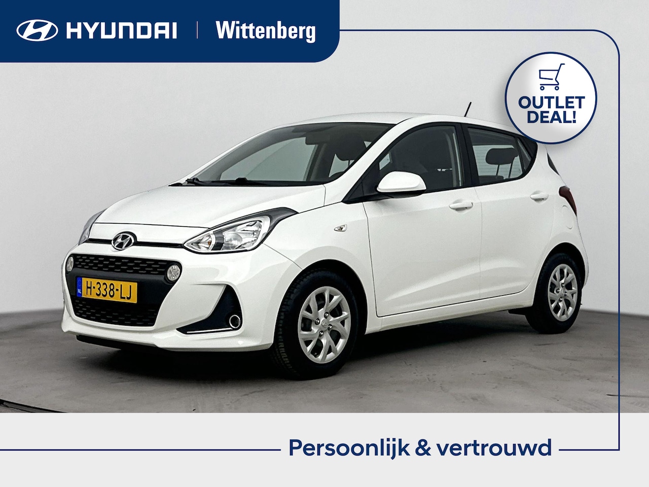 Hyundai i10 - 1.0i COMFORT | UNIEK | LAGE ORIGINELE KMSTAND! | ORIGINEEL NL | 1ste EIGENAAR | NAVI | AIR - AutoWereld.nl