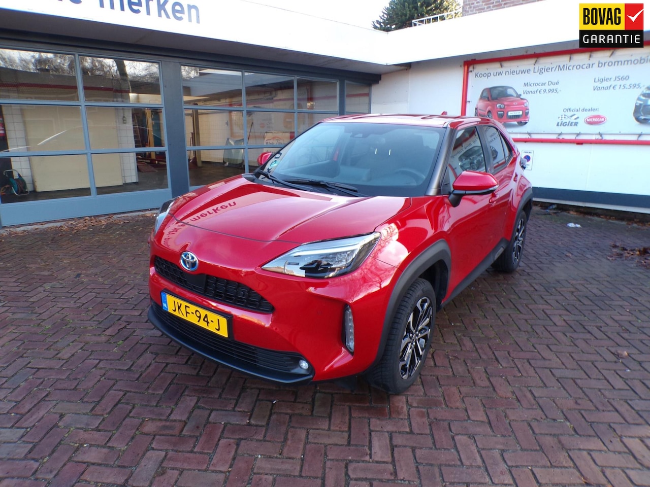 Toyota Yaris Cross - 1.5 Hybrid Dynamic Navi. /Stoel-Stuur-Voorruit-verw./17"LMV/A.R Camera/Parkeersensoren V+A - AutoWereld.nl