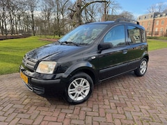 Fiat Panda - 1.2 Emotion Fiat Panda 1.2 44KW 60PK Airco Elect Ramen APK 1e eigenaar NAP Zwart 2008