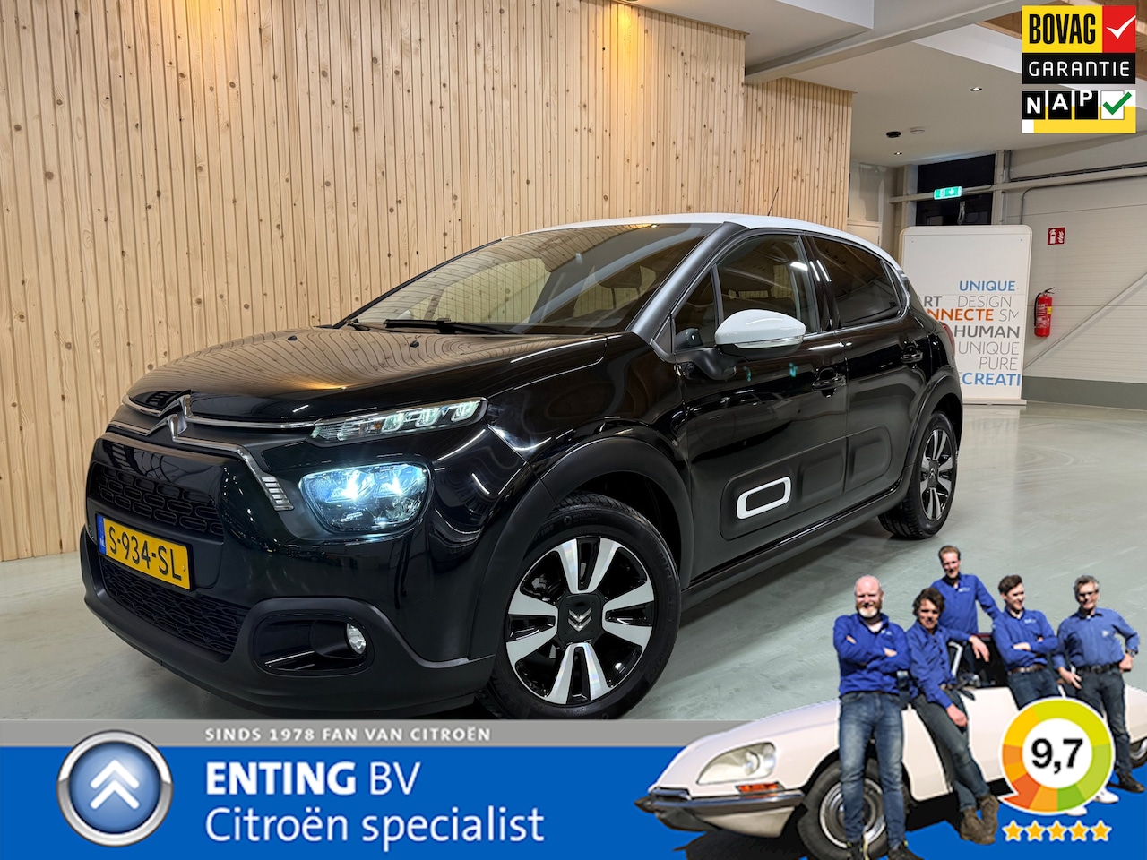 Citroën C3 - 1.2 PT SHINE ECC NAVI COMFORT SEATS LUXE - AutoWereld.nl