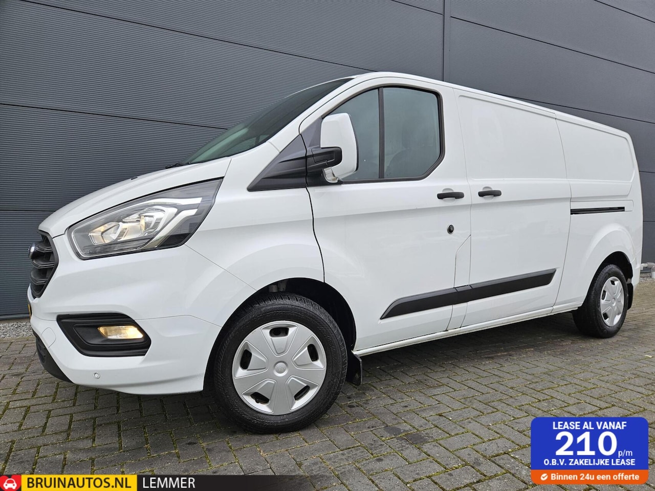 Ford Transit Custom - 2.0 TDCI L2H1 Airco Trekhaak Automaat 129pk - AutoWereld.nl