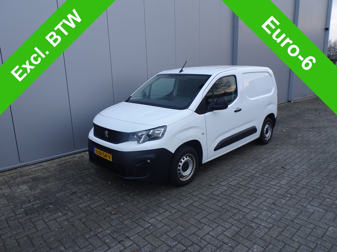 Peugeot Partner - 1.5 BlueHDI Premium navi camera airco met opberglades / inrichting - AutoWereld.nl