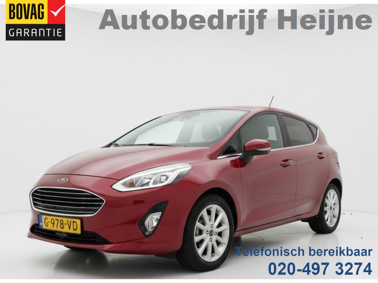 Ford Fiesta - 1.0 EcoBoost 100PK TITANIUM NAVI/LED/ - AutoWereld.nl