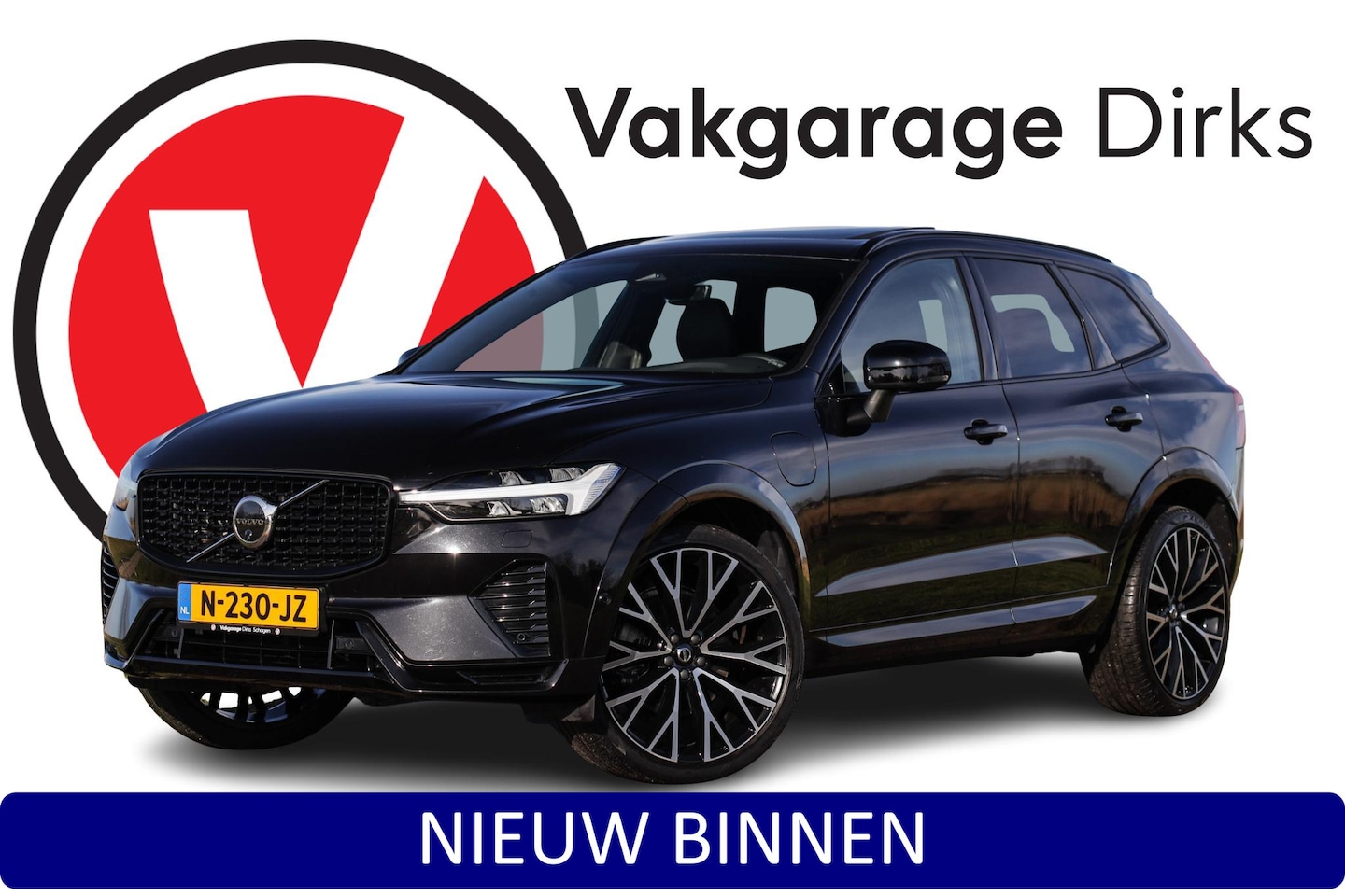 Volvo XC60 - 2.0 T6 Plug-in hybrid AWD 390 PK R-Design ✅ Pano ✅ Leder ✅ 22 inch ✅ H/K - AutoWereld.nl