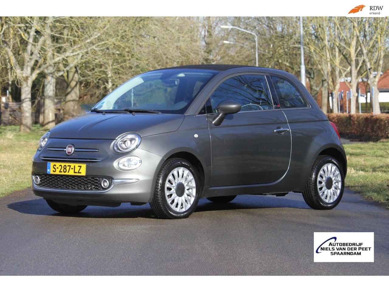 Fiat 500 C - 1.2 Lounge / Airco met climate control / Sportvelgen / Parkeersensoren / Leuk - AutoWereld.nl