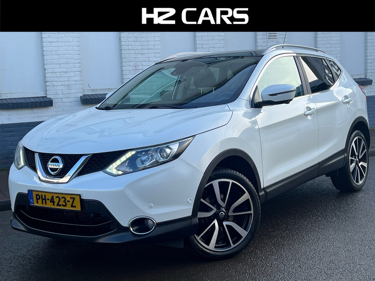 Nissan Qashqai - 1.2 Tekna+/Pano/360Camera/Keyless/Leder/Dodehoek/Navi/Clima/Cruise/Stoelverwarming - AutoWereld.nl