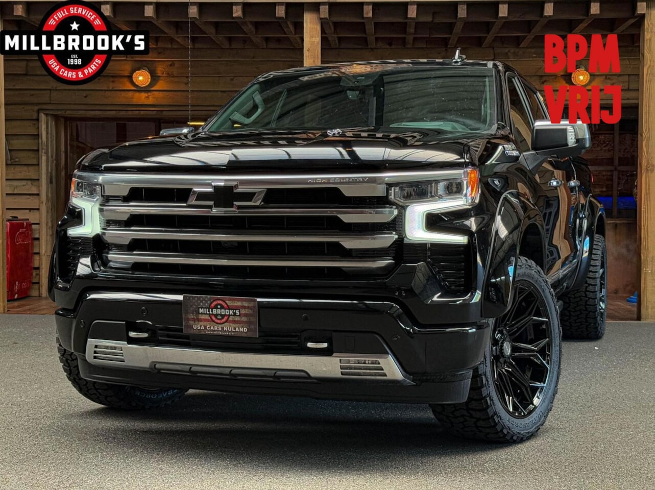 Chevrolet Silverado - High Country, Widebody, 4Play velgen, LPG, Bedcover in kleur, Adaptieve Cruise control, - AutoWereld.nl