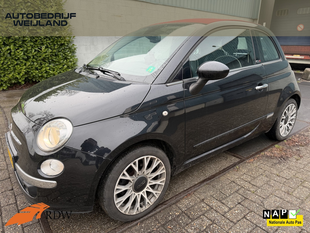 Fiat 500 C - 0.9 TwinAir Turbo Lounge 500C I Clima I NL auto I 16" I Cabrio I Parkeerhulp achter I - AutoWereld.nl