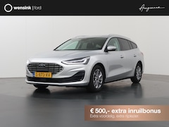Ford Focus Wagon - 1.0 EcoBoost Hybrid Titanium | Navigatie | Climate Control | Cruise Control | Parkeersenso