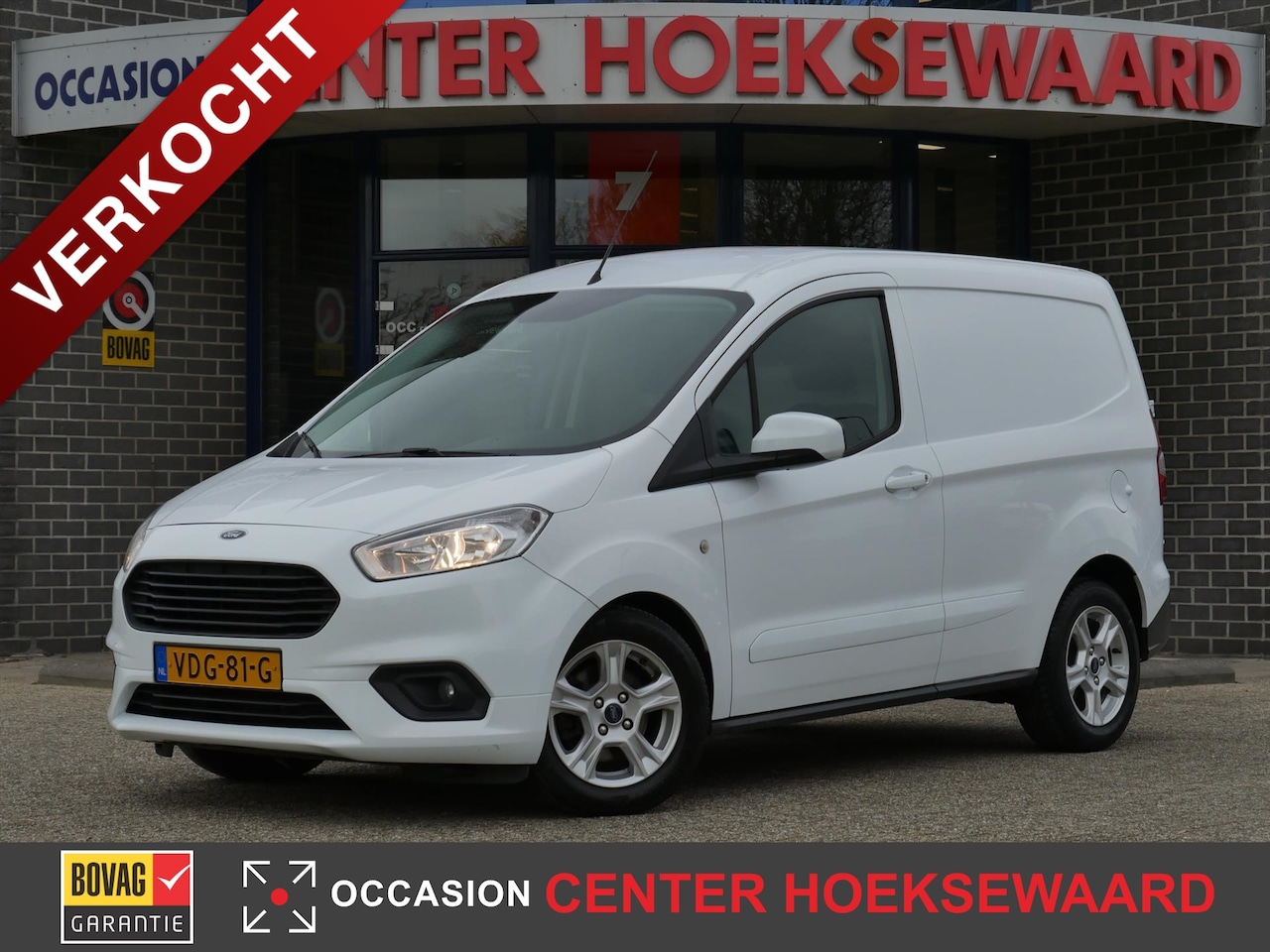 Ford Transit Courier - GB 1.5 TDCi Duratorq 100pk Limited | Navi Sync3 | Verw. voorruit | Pdc | Cruise | - AutoWereld.nl