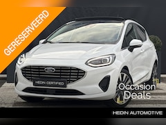 Ford Fiesta - 1.0 EcoBoost Hybrid Titanium Vignale AUTOMAAT | Adap. Cruise Control | Pano | Achteruitrij
