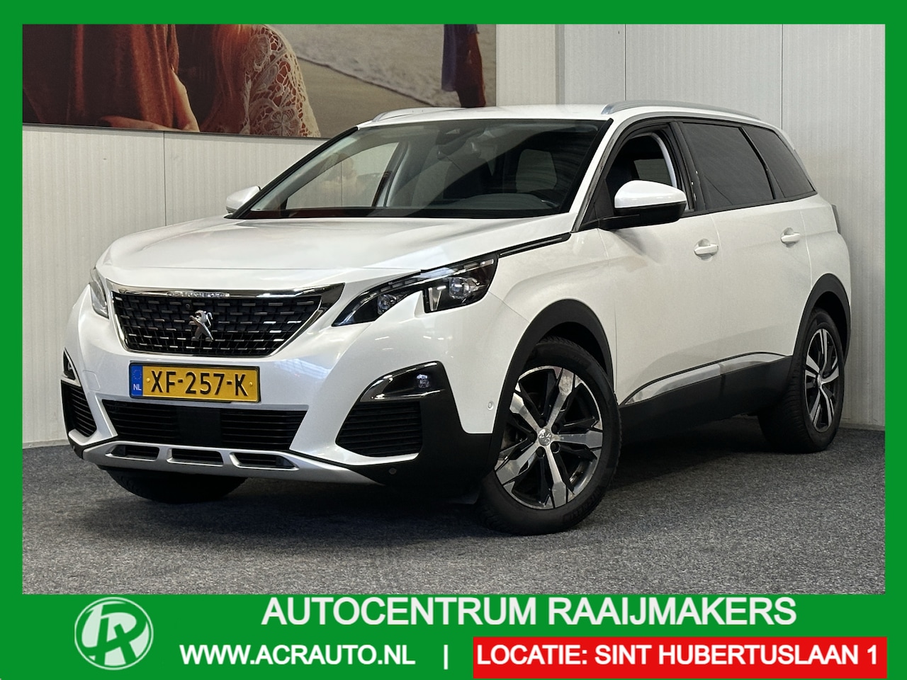 Peugeot 5008 - 1.2 PURE TECH ALLURE 7 PERSOONS AUTOMAAT NAVIGATIE ACHTERUITRIJCAMERA TREKHAAK APPLE CARPL - AutoWereld.nl