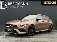 Mercedes-Benz CLA-klasse Shooting Brake - 250 e AMG | Rosé Gold Manufaktur|pano|distronic|trekhaak|Nightpakket|sfeer