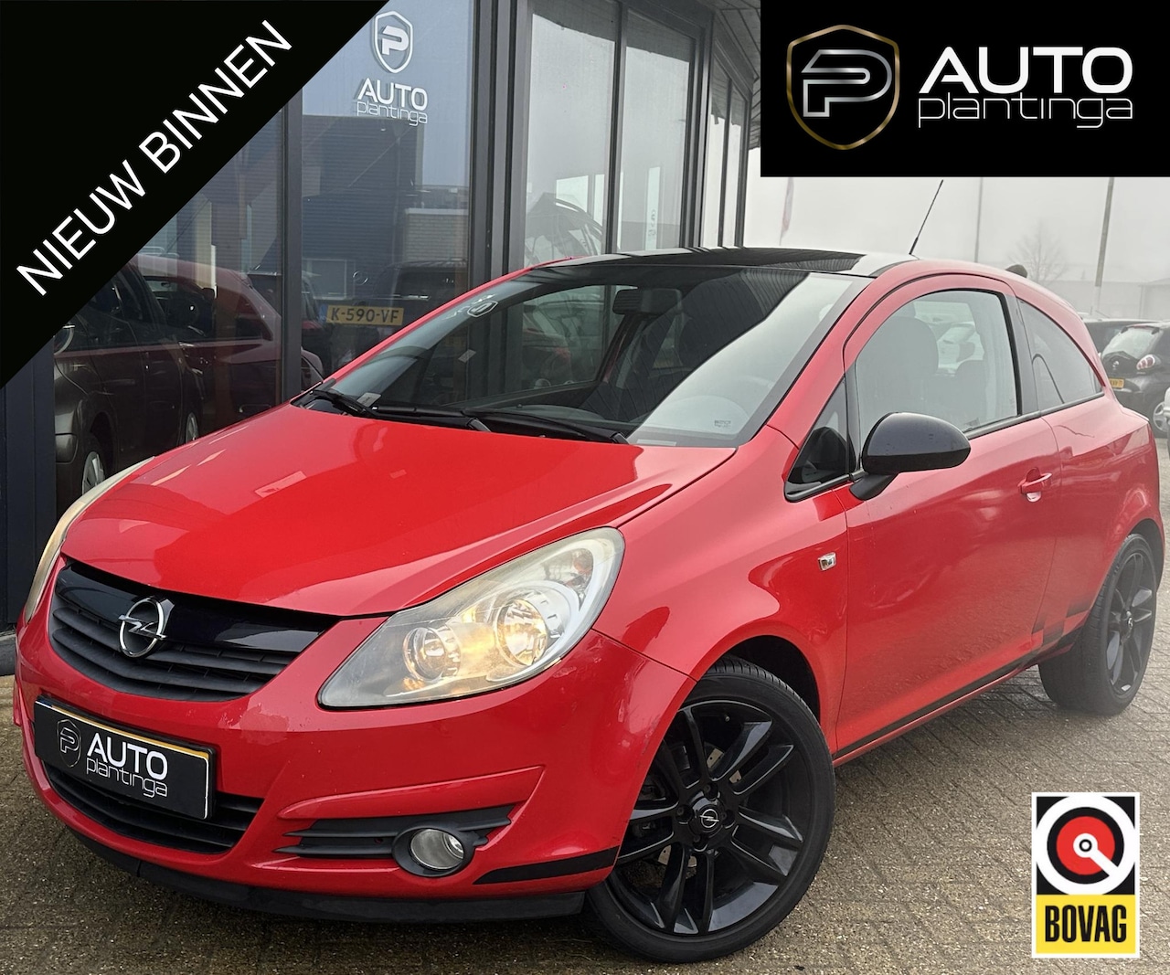 Opel Corsa - 1.4-16V 87PK | Airco | Stuurverwarming | Trekhaak | Lichtmetalen Velgen | Parkeersensoren - AutoWereld.nl