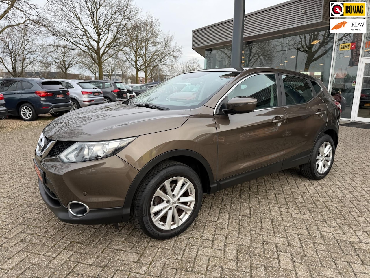 Nissan Qashqai - 1.2 Acenta 1.2 Acenta, trekhaak, PDC v+a ,cruise control, climate control, etc - AutoWereld.nl