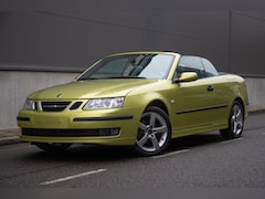Saab 9-3 Cabrio - 1.8t Vector | 144.000KM | Automaat | 1e Eig. | Stoelverwarming | Lime Yellow Metallic