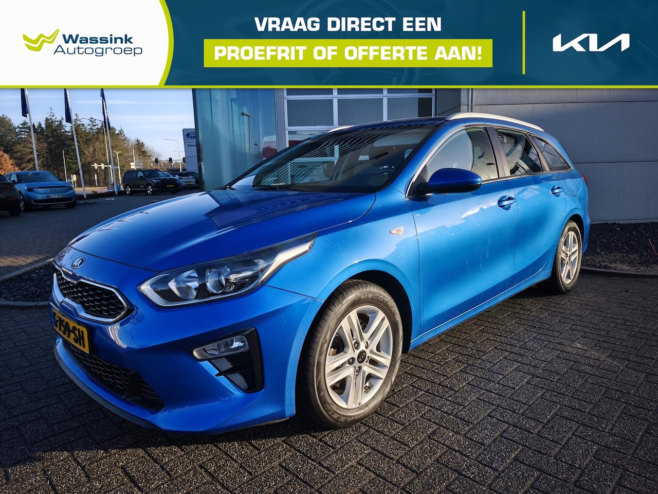 Kia Cee'd Sportswagon - Ceed Sw 1.4 T-GDi 140pk DynamicLine | Trekhaak | Camera | 1410kg trekgewicht - AutoWereld.nl