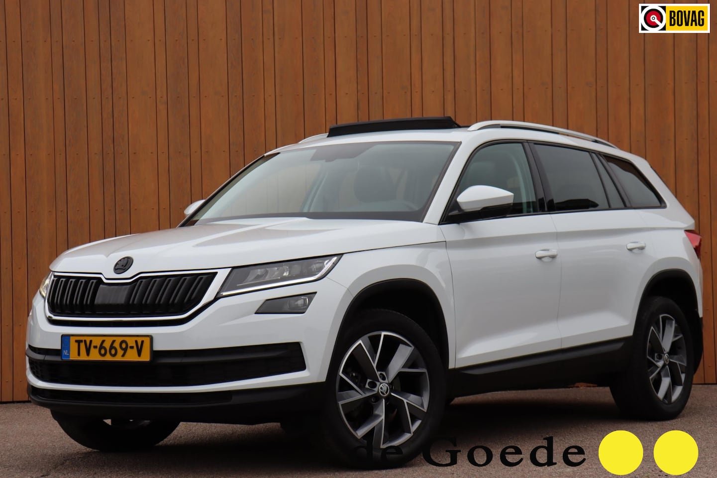 Skoda Kodiaq - 1.5 TSI Amb.Bus. Aut.org.NL leer schuifdak trekhaak - AutoWereld.nl