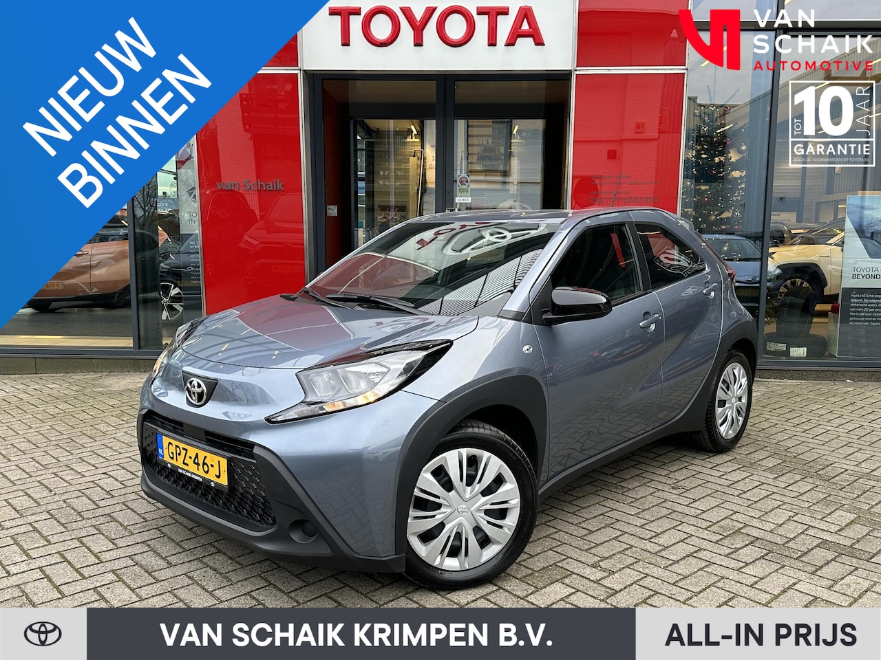 Toyota Aygo X - 1.0 VVT-i MT Play NL-auto Airco Cruise control - AutoWereld.nl