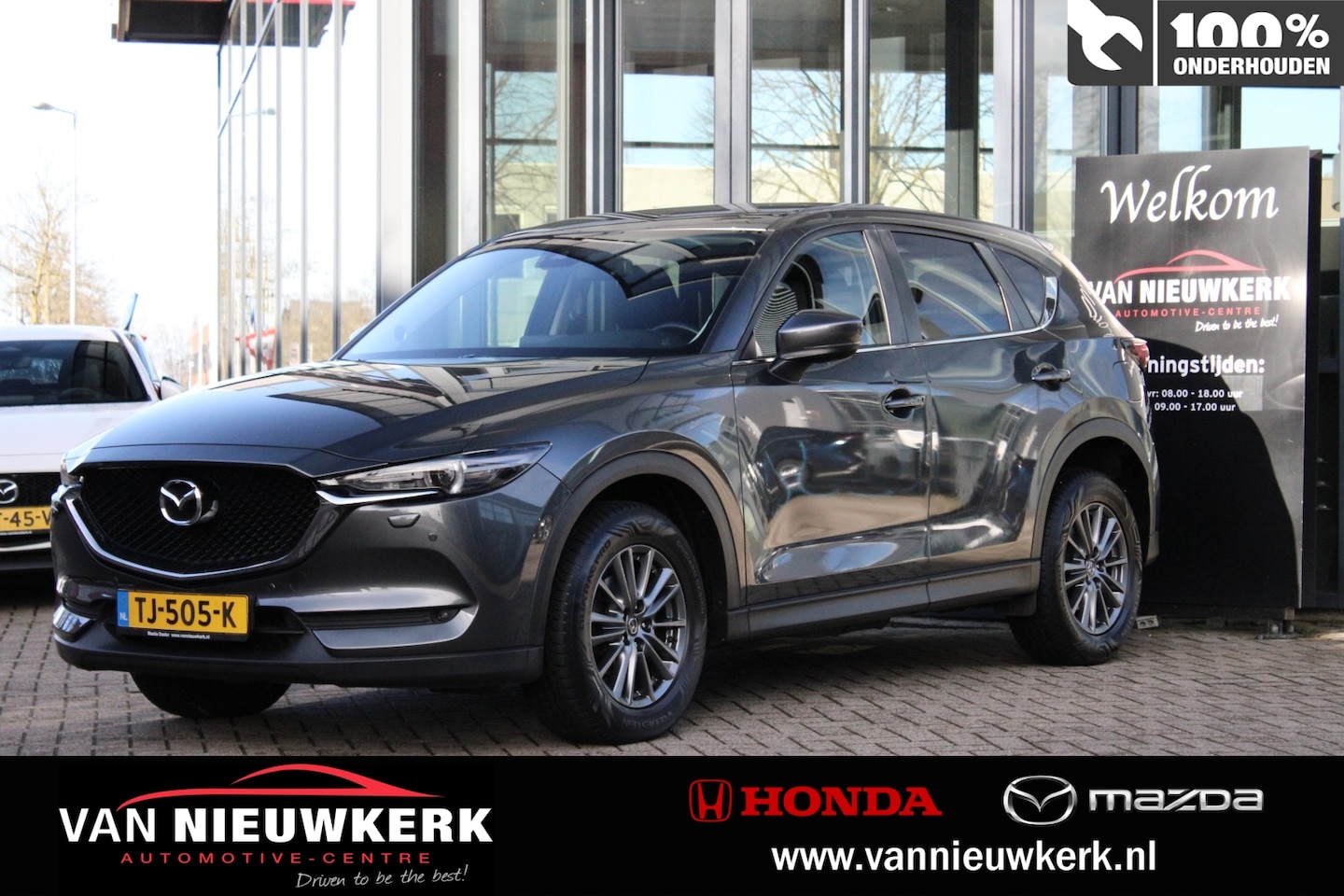 Mazda CX-5 - 2.0 SKYACTIV-G 165pk Automaat Skylease GT | Trekhaak 2000kg | Leer | Dealeronderhouden | S - AutoWereld.nl