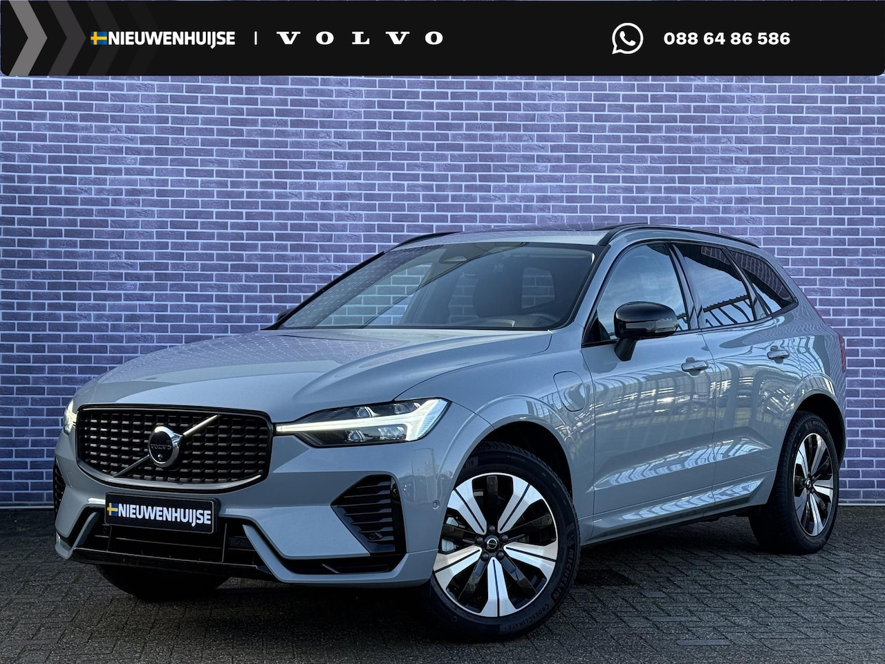 Volvo XC60 - 2.0 T6 Plug-in hybrid AWD Plus Dark | Adaptieve cruise control | 360° camera | Trekhaak | - AutoWereld.nl