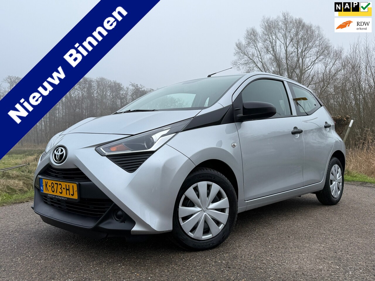 Toyota Aygo - 1.0 VVT-i x-fun 1e Eigenaar Airco BT/USB/AUX Cruise Dealer onderhouden - AutoWereld.nl