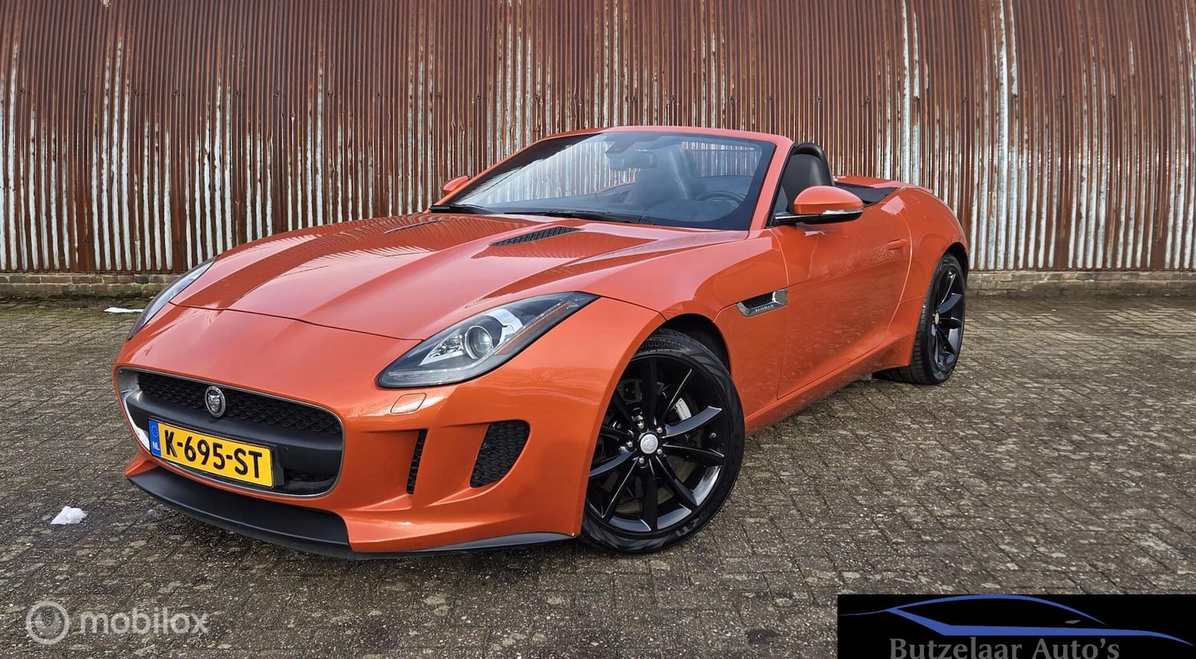 Jaguar F-type - 3.0 V6 Convertible Meridian|Firesand|Uniek - AutoWereld.nl
