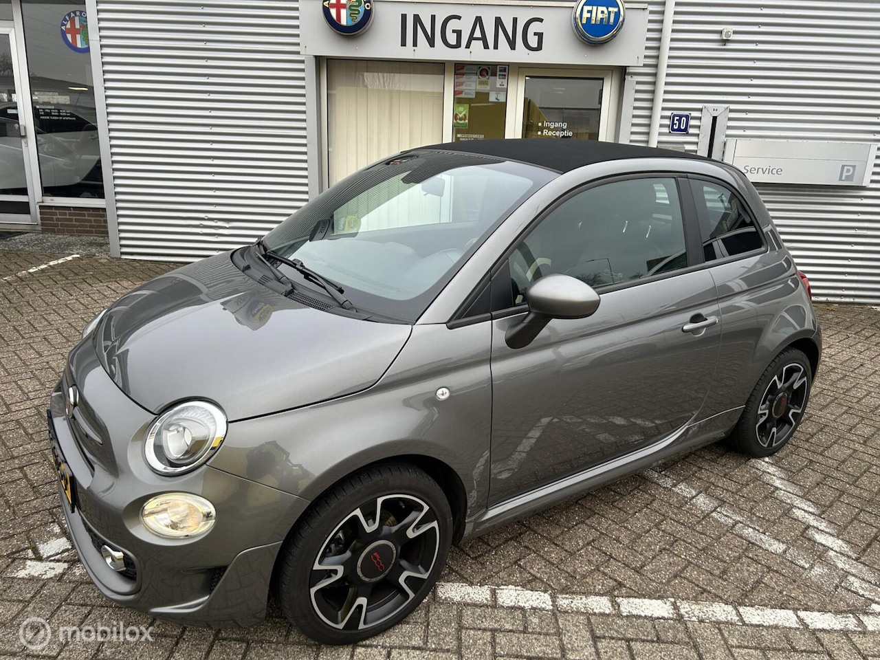 Fiat 500 C - abrio 85 PK Turbo Sport, in Nieuwstaat ! - AutoWereld.nl