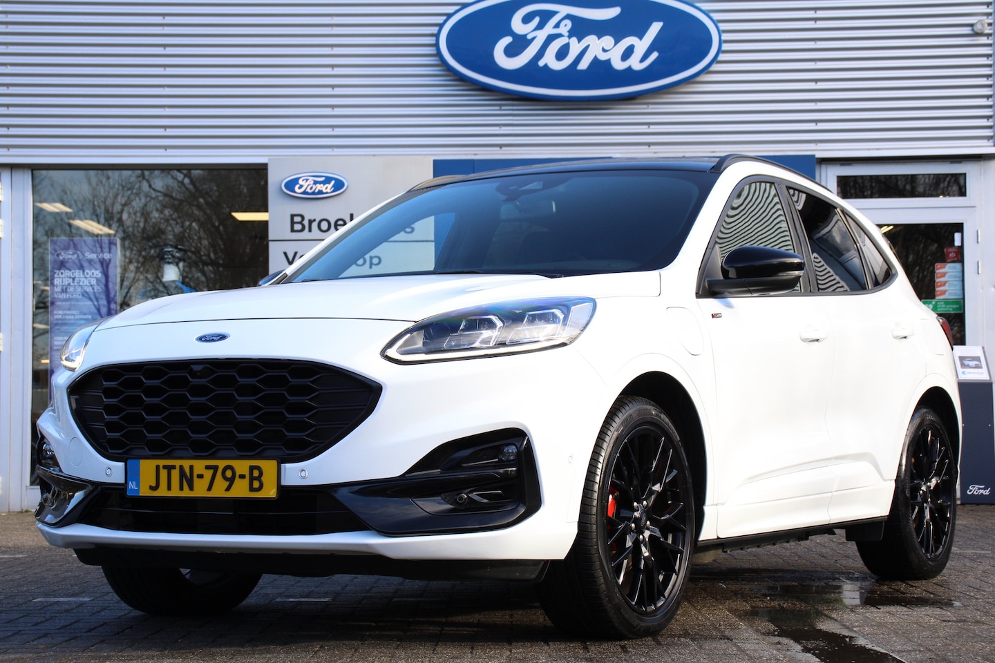 Ford Kuga - 2.5 PHEV ST-Line X | BLACK PACK | PARK SENS V+A | CAMERA | ADAPTIVE CRUISE | DODE HOEK | L - AutoWereld.nl