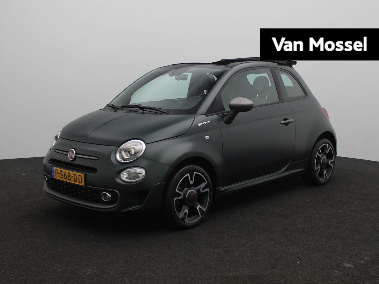 Fiat 500 C - 1.0 Hybrid Sport | Half-Leder | Navi | Carplay | - AutoWereld.nl