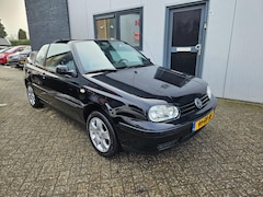 Volkswagen Golf Cabriolet - 1.8 Trendline 2000 Zwart