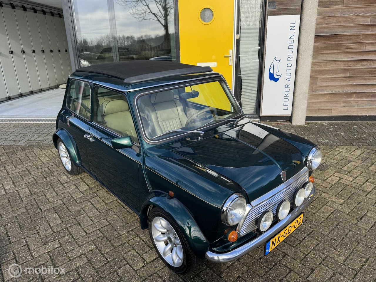 Rover Mini - 1.3 KENSINGTON BRITISH RACING GREEN OPEN - AutoWereld.nl