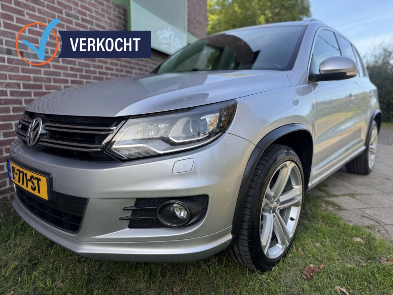 Volkswagen Tiguan - 1.4 TSI R-line*2012*Cruise|Ecc|Leder|Xenon|Nav - AutoWereld.nl