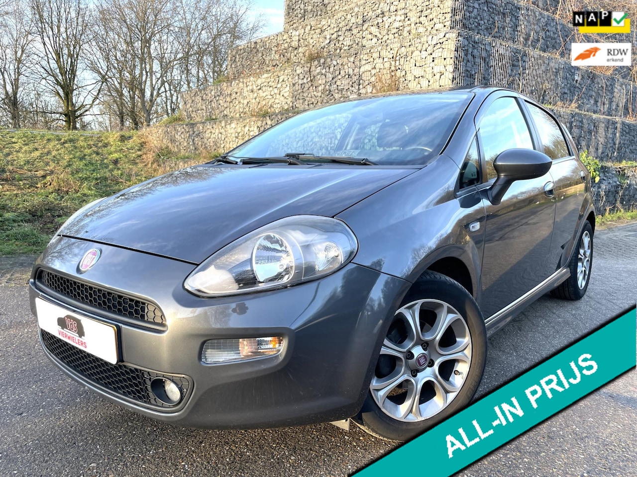 Fiat Punto Evo - 0.9 TwinAir Lounge NETTE STAAT - AutoWereld.nl