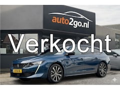 Peugeot 508 SW - 1.6 AUT8 GT-LINE AVANTAGE PANODAK LEDER NAVI CAMERA360 PARK-ASSIST CARPLAY LED 18 INCH-LMV