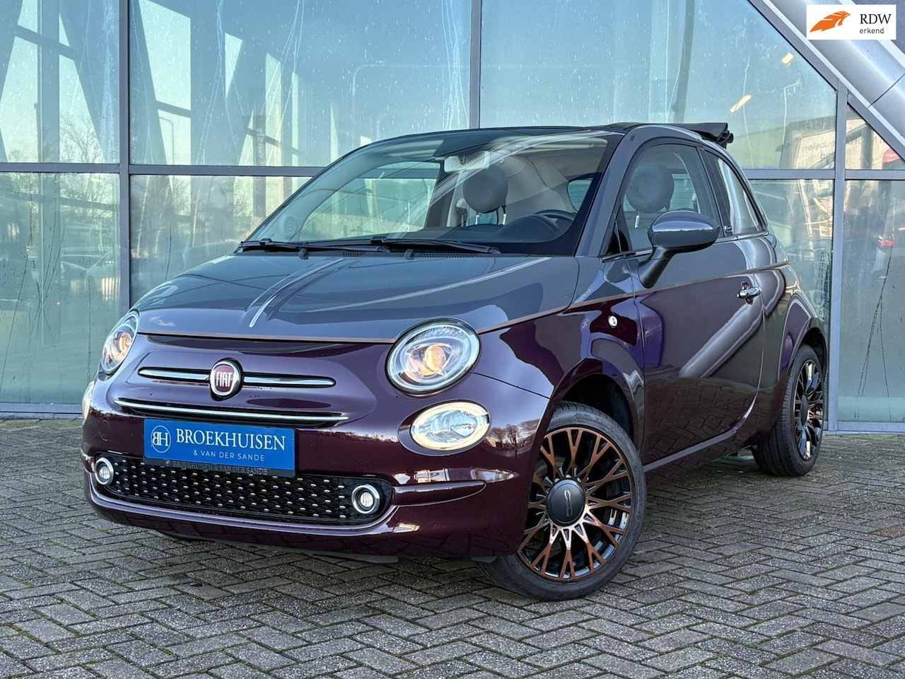Fiat 500 C - 1.2 Collezione Edition Navigatie / Climate Control / Cruise Control - AutoWereld.nl