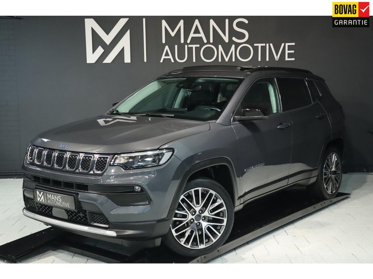 Jeep Compass - 4xe 190 Limited / PANODAK / CAMERA / FACELIFT / CARPLAY - AutoWereld.nl