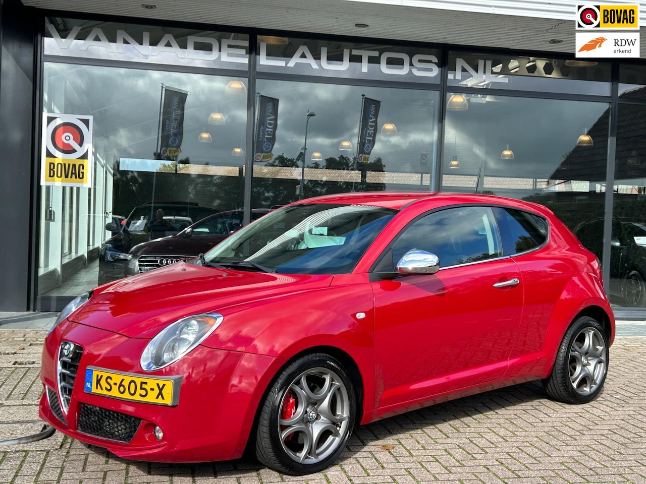 Alfa Romeo MiTo - 1.4 T Exclusive 140 PK Aut! Navi Airco Cruise Park.Sens 17" LM-Velgen Dealeronderhouden! - AutoWereld.nl