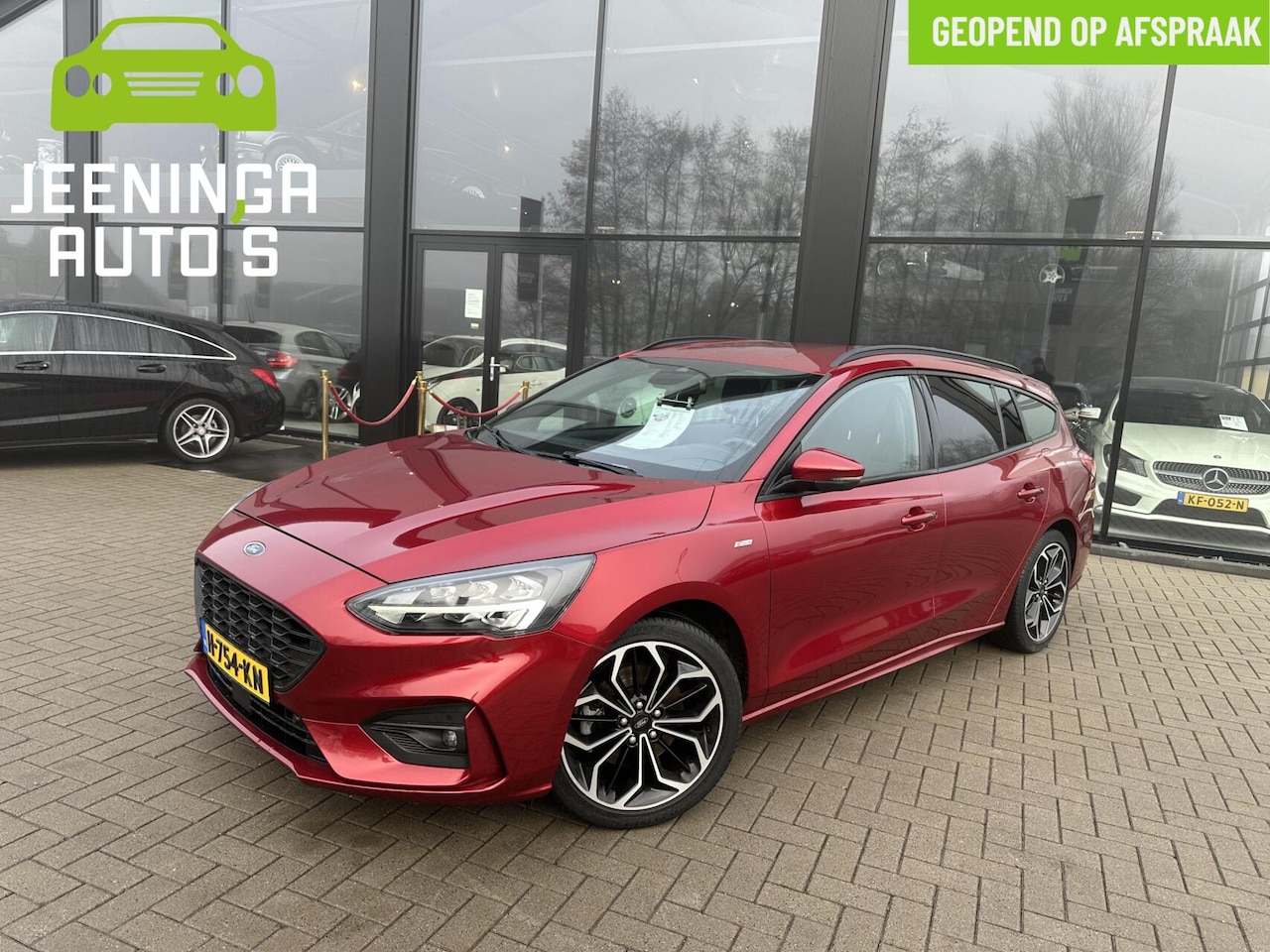 Ford Focus Wagon - 1.0 EcoBoost ST Line |StuurStoelverwarming|Clima|Navi - AutoWereld.nl