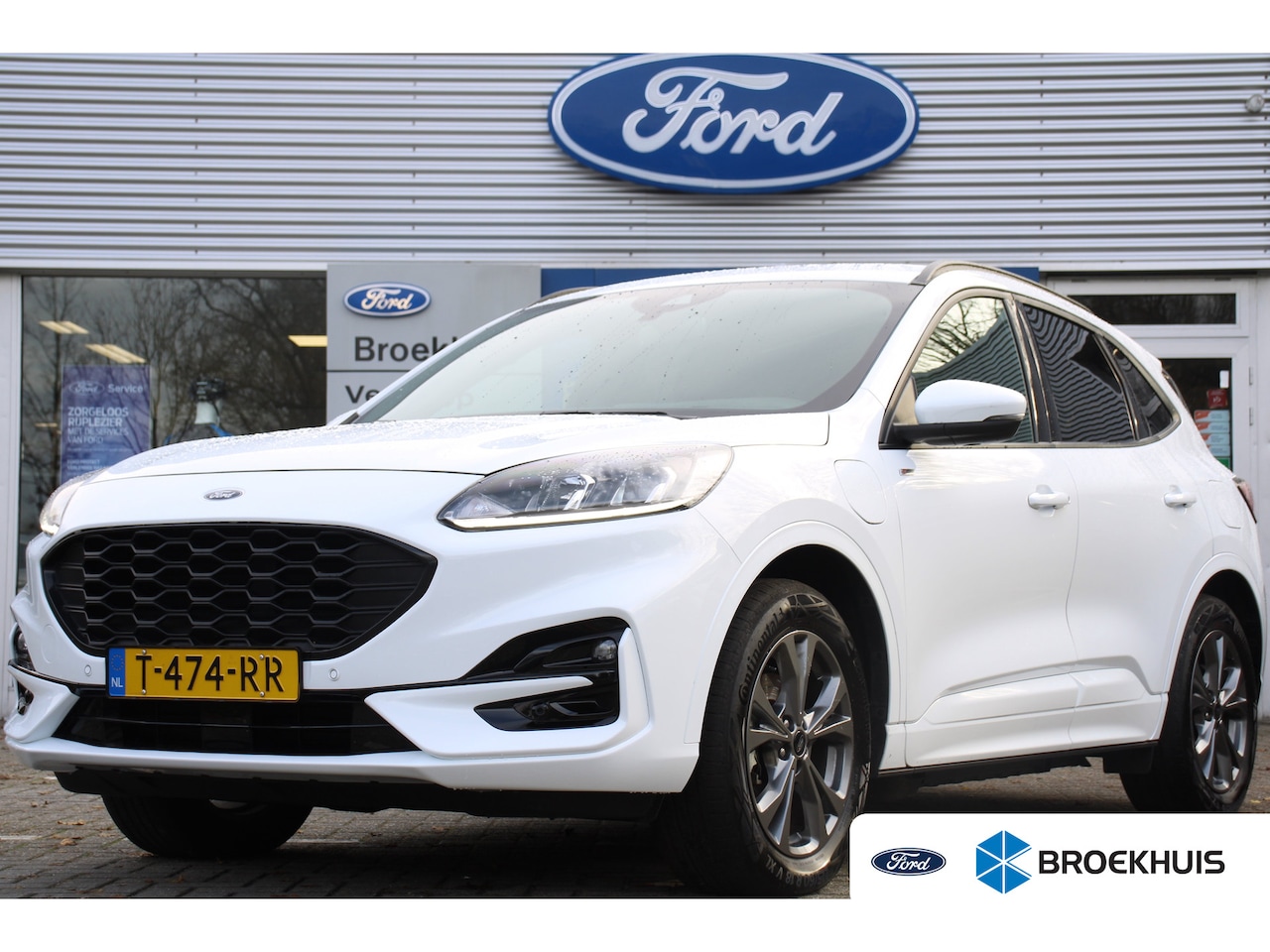 Ford Kuga - 2.5 PHEV ST-Line | NL-AUTO! | 1E EIGENAAR! | ELEKTR. TREKHAAK 1500KG | CAMERA | CRUISE | P - AutoWereld.nl