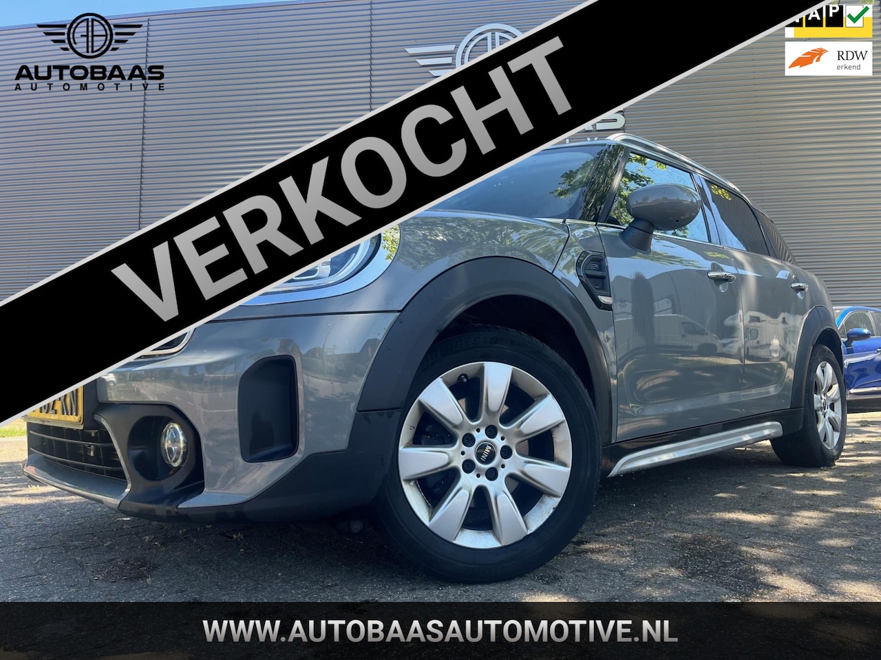 MINI Countryman - 1.5 Business Edition NL-AUTO+NAP+1EIG+NAVI+FULL LED+HEAD UP+1/2 LEDER+APPLE CARPLAY+PARKEE - AutoWereld.nl