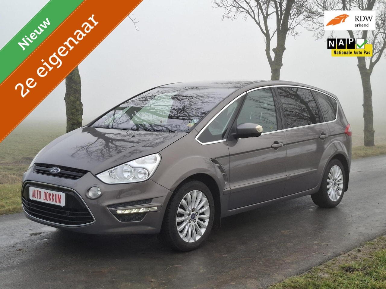 Ford S-Max - 1.6 EcoBoost Titanium 7p. 1.6 EcoBoost Titanium 7 persoons, 2e eigenaar❗ - AutoWereld.nl
