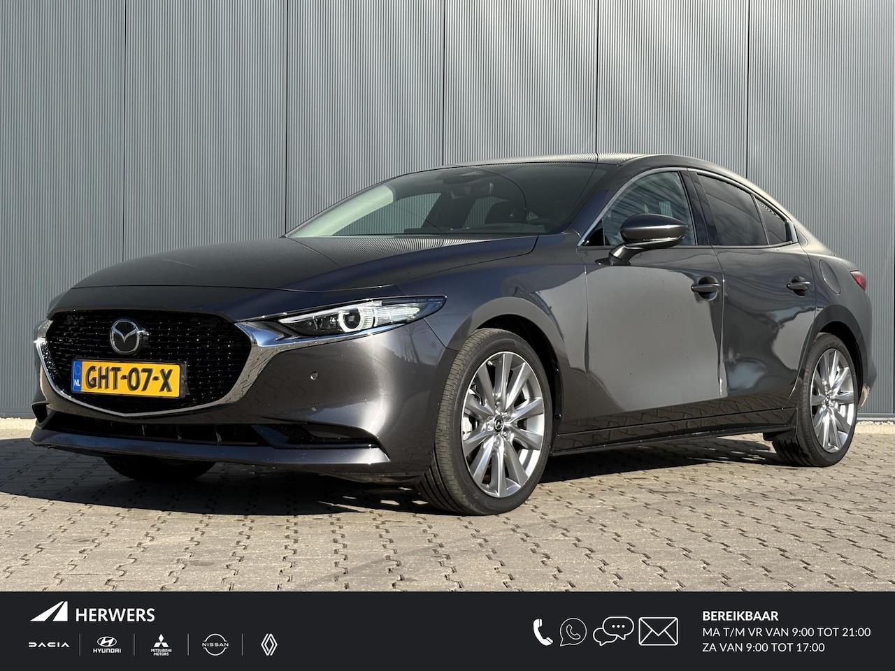 Mazda 3 - 2.0 e-SkyActiv-G M Hybrid 150 Exclusive-line / Trekhaak (1300 kg) / Stoel-stuurverwarming - AutoWereld.nl