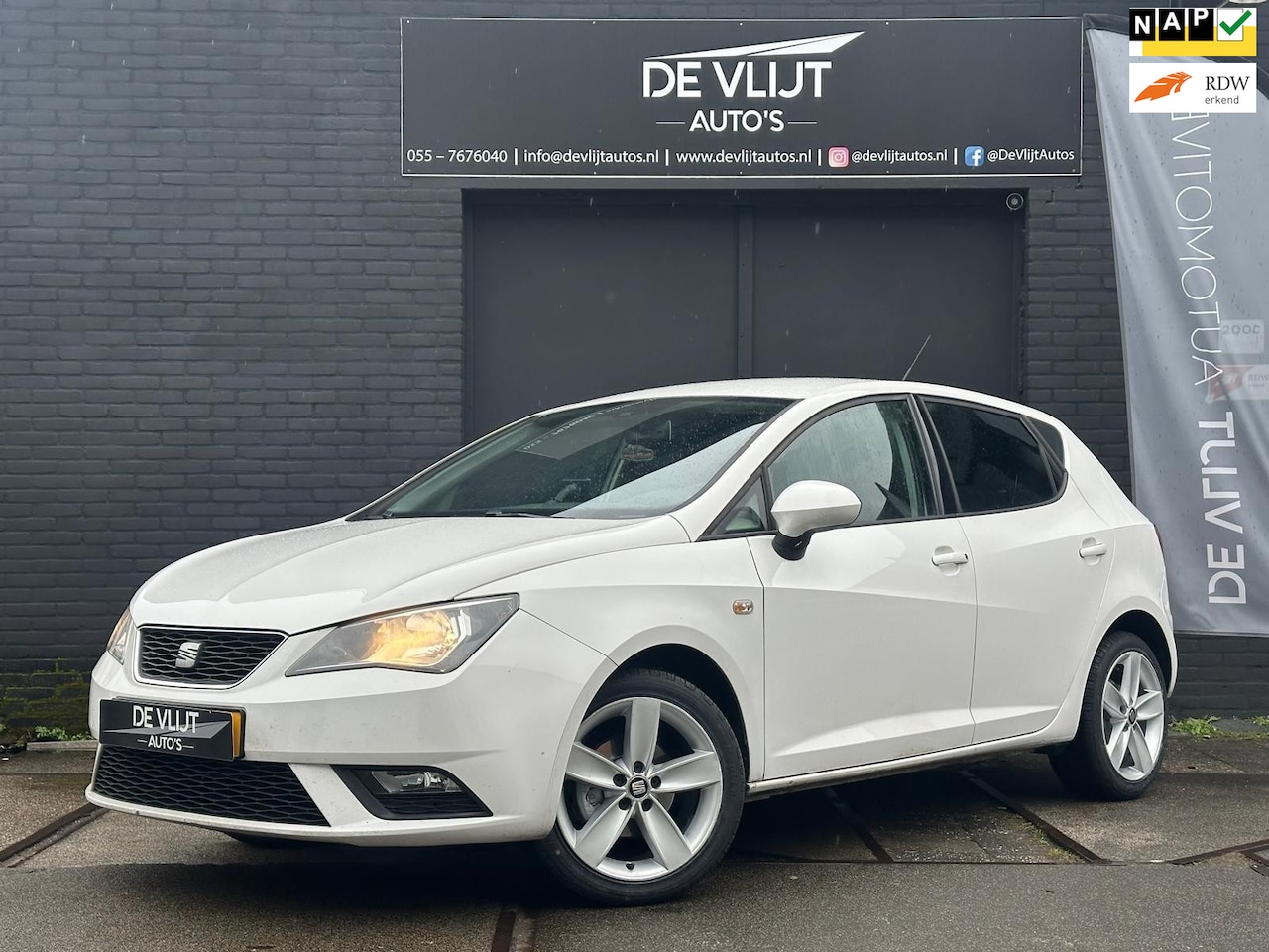 SEAT Ibiza - 1.2 TSI | Navi | Climate Control | Cruise Control | 16’’ LM | Trekhaak | - AutoWereld.nl